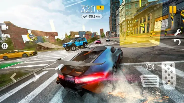 Extreme Car Driving Simulator MOD APK Overview