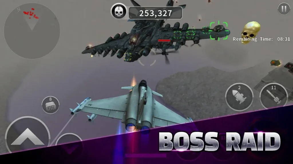 Gunship Battle Boss Raid