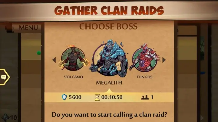 Shadow Fight 2 Gather Clan Raids