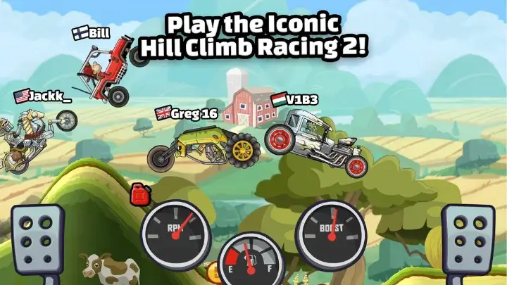 Hill Climb Racing 2 MOD APK Cover