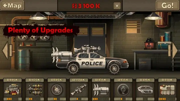Modded Features of Earn to Die 2 Pro APK